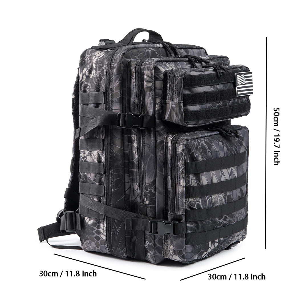 45L Tactical backpack men/women Training Molle Survival Bag GYM Fitness Style Backpacks Outdoor Hiking Trekking Rucksack