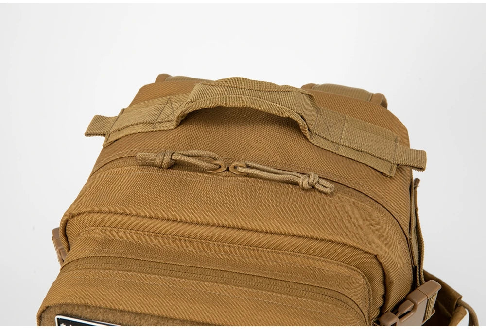 25L/45L Tactical Backpack for Women/men survival Laser Cut Molle Daypack School Bag Gym EDC Rucksack with Dual Cup Holder
