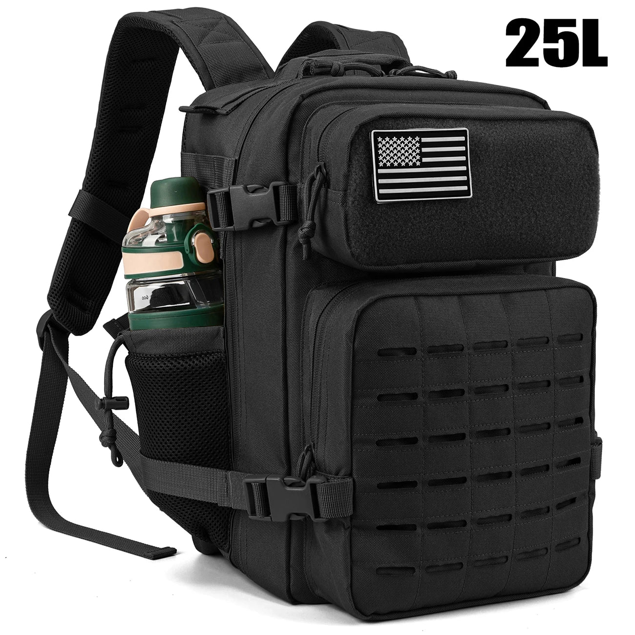 25L / 45L Hiking Backpack, suitable for camping, fishing, and sports scenarios, and also ideal for daily use, fitness and travel