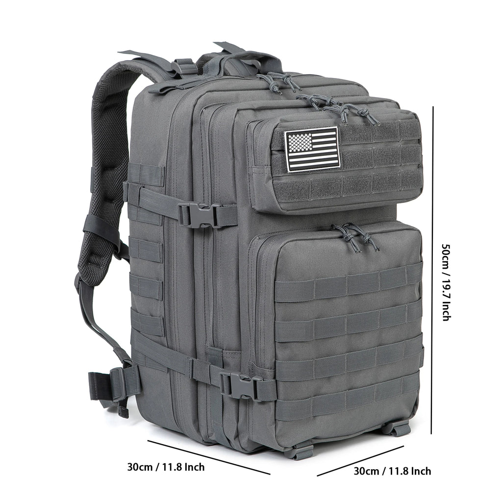 45L Tactical Backpack Molle for survival Assault Pack CCW 3 Day survival Bag Hiking Treeking Rucksack heavy duty backpack