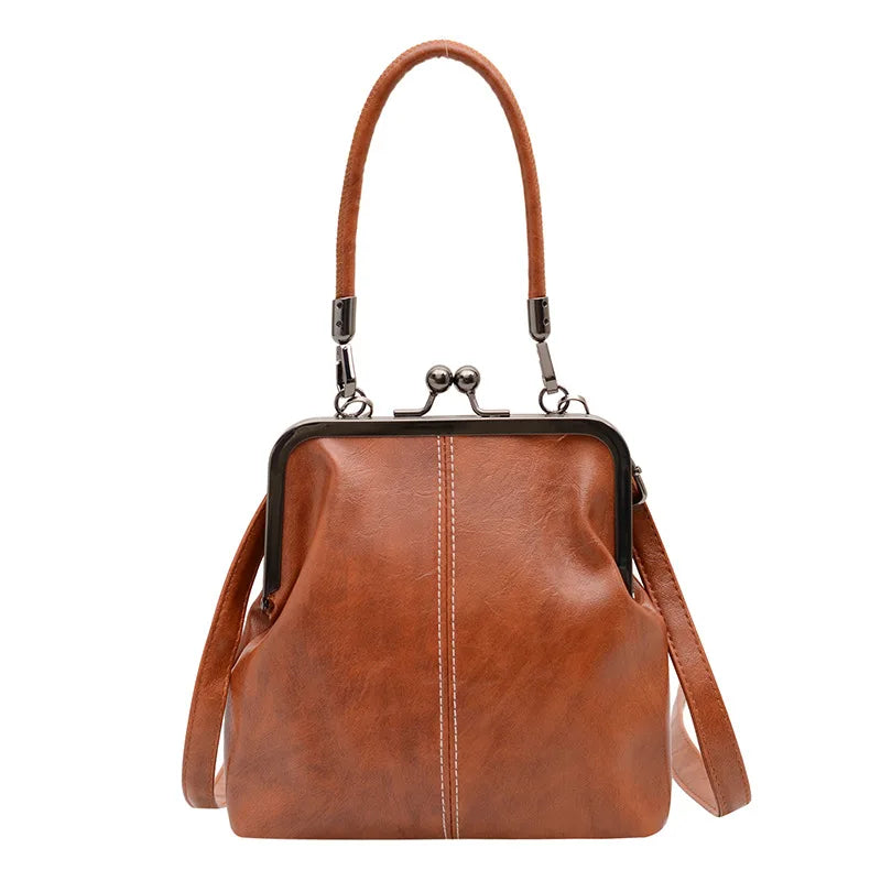 Women's Handbag Crossbody Shoulder Bags Evening Party Totes Makeup Wallet New Fashion Vintage Soft Leather Cosmetic Bag Purse