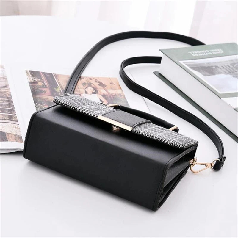 New Arrival Retro Women Handbag High Quality Ladies Crossbody Messenger Bags  PU Leather Female Flap Shoulder Bag