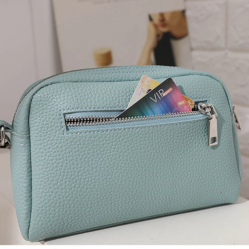 Fashion Brands Shoulder Bags For Women Simple PU Leather Crossbody Bag Shopping Phone Purse Female Messenger Handbag Pouch