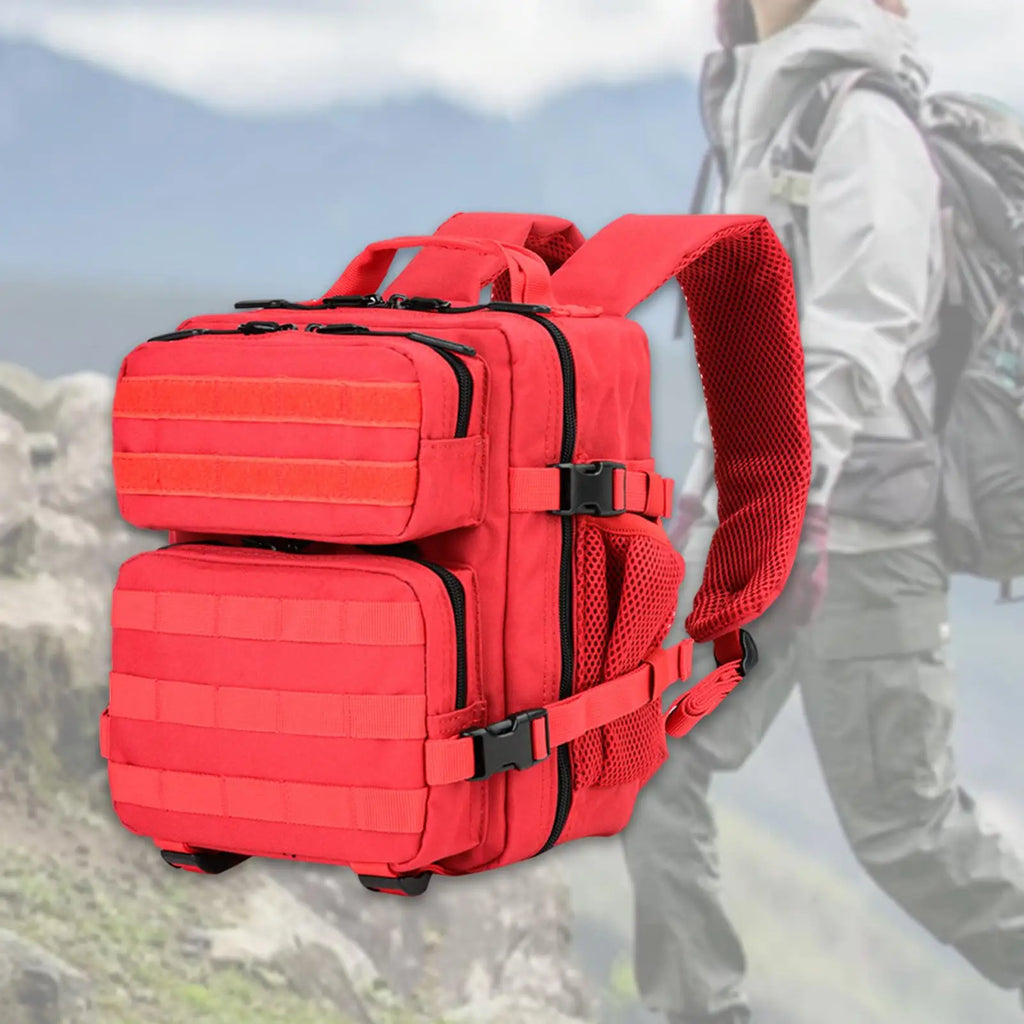 Camping Rucksack 9L Mountaineering Backpack Adjustable Strap Portable Gym Backpack for Sports Workout Travel Hiking Trekking