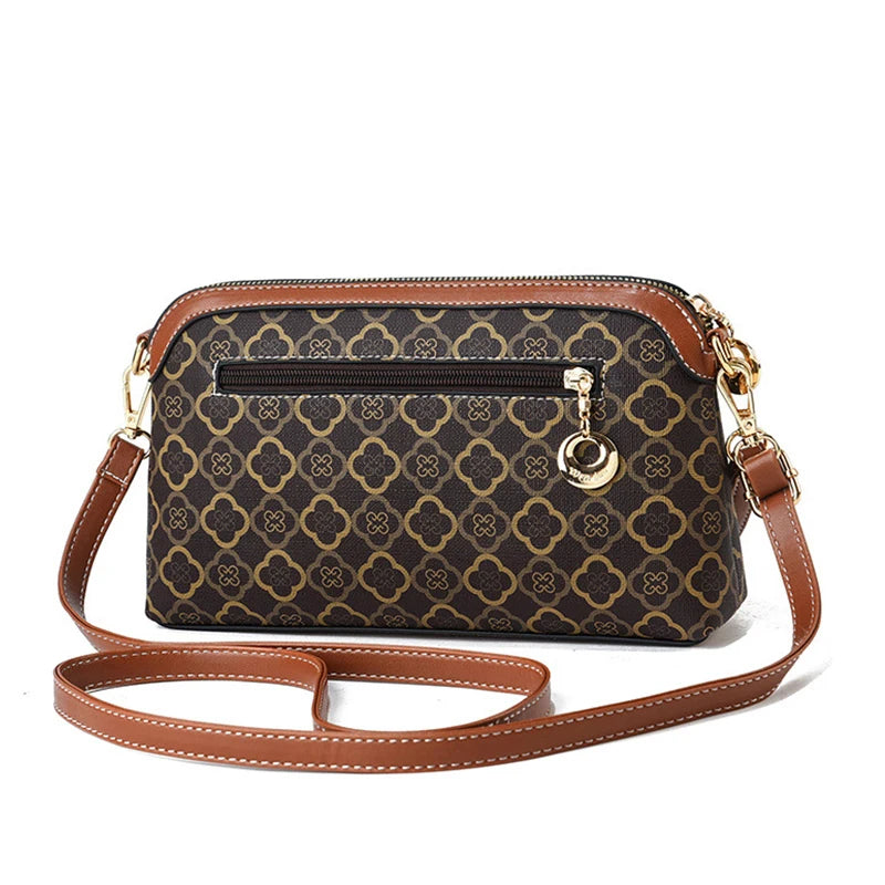 New Fashion Women's Bag Small Purse Crossbody Phone Bag Luxury Multi Layered Messenger Handbag and Purse