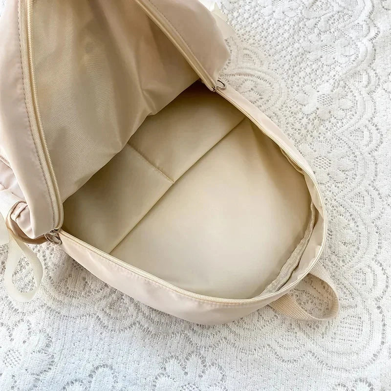 Fashion Backpack Nylon Women Backpack Anti-theft Shoulder Bags New School Bag for Teenager Girls School Backapck Female