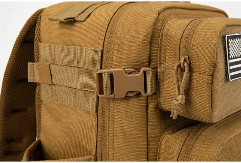 25L/45L Tactical Backpack for Women/men survival Laser Cut Molle Daypack School Bag Gym EDC Rucksack back pack