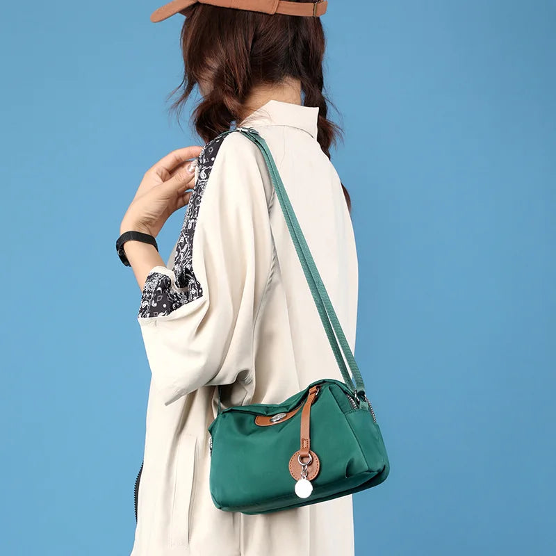 Women's Waterproof Nylon Crossbody Bag Ladies Luxury Designer Large Capacity Handbags Purse Female Casual Shoulder Pillow Bags