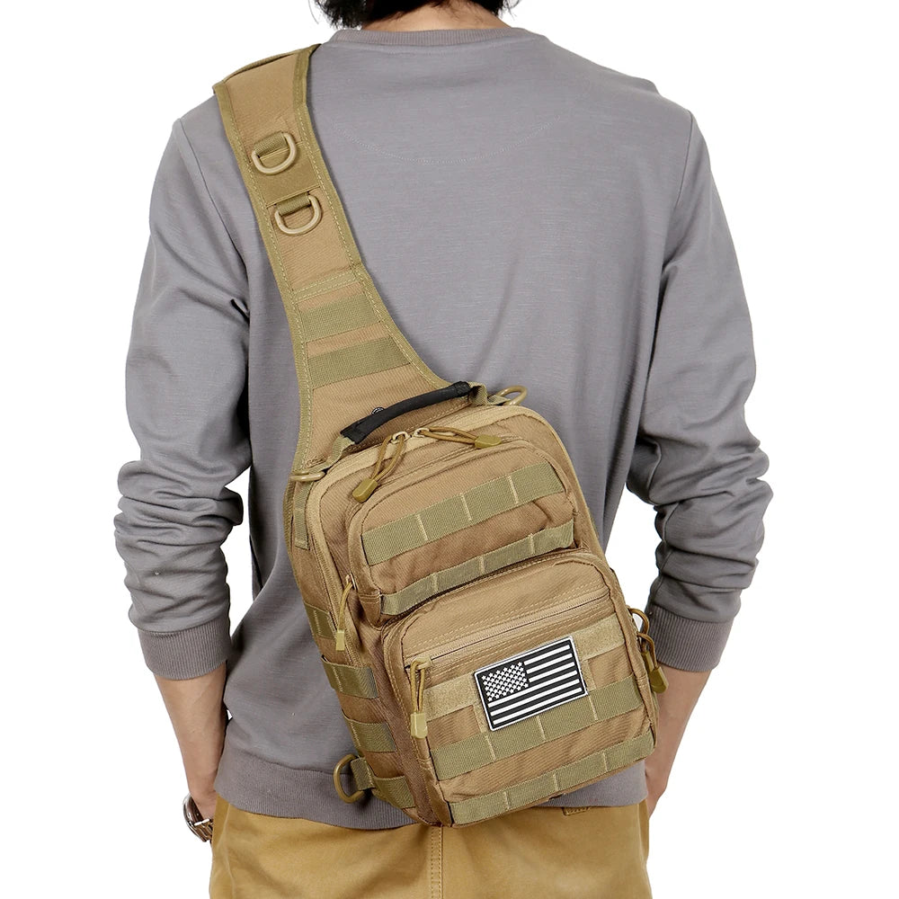 Tactical Single Shoulder Backpack Molle Assault Sling Bag Small EDC One Strap Daypack  Tactical Bags