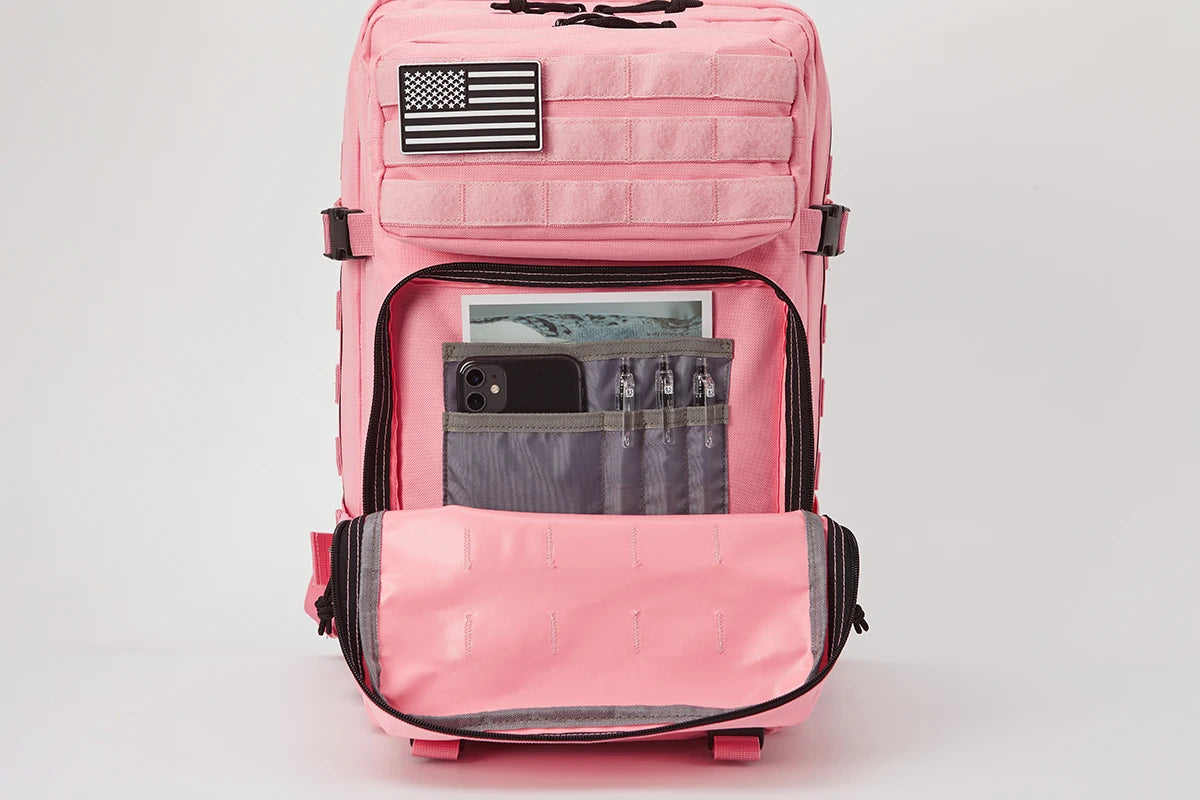 Outdoor 45L GYM Fitness Style Backpacks for men/women Tactical Training Molle Survival Bag Hiking Trekking Rucksack School bag