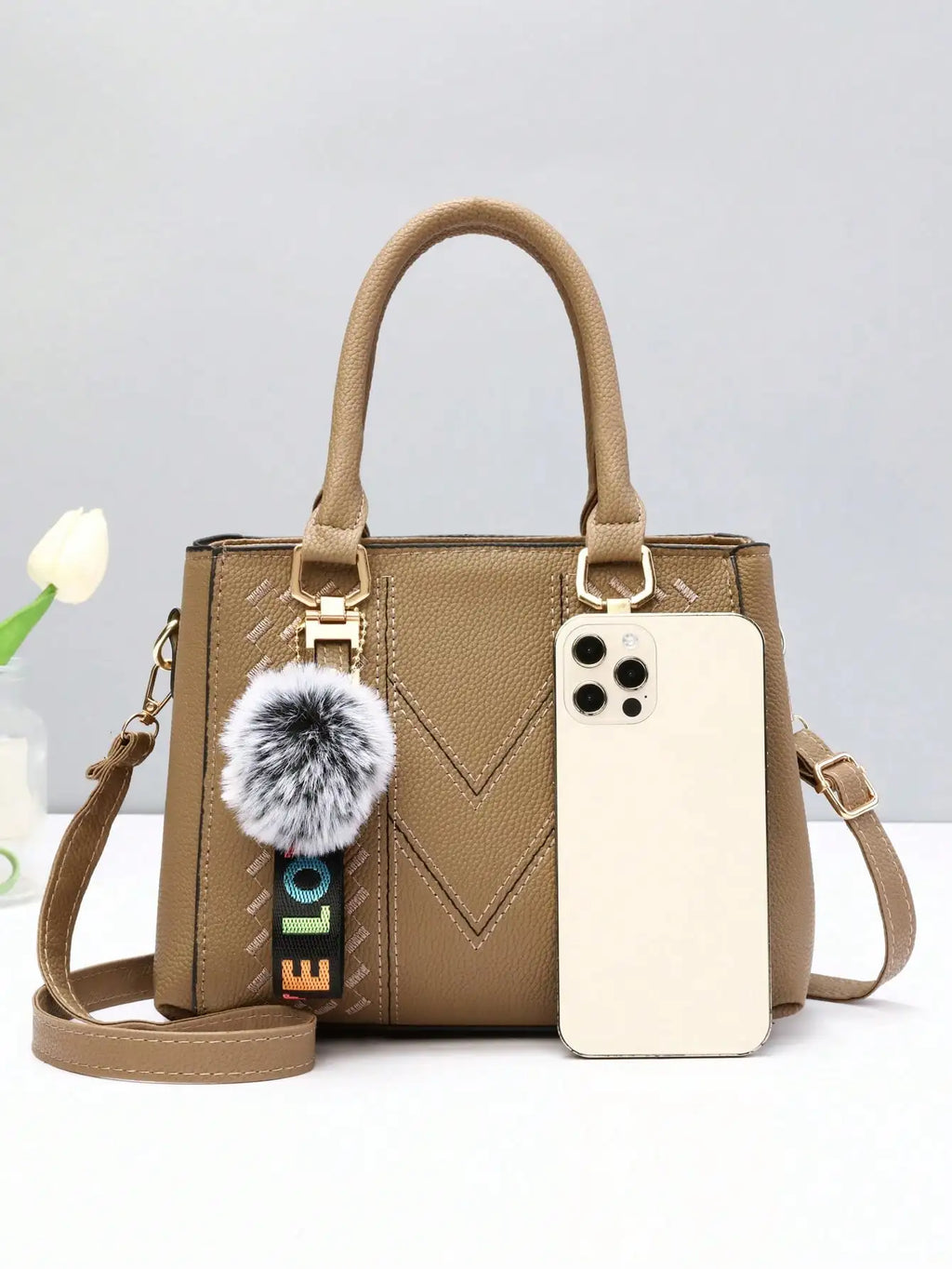 PU leather women's handbag, women's retro wallet, crossbody bag, Boston single shoulder crossbody bag