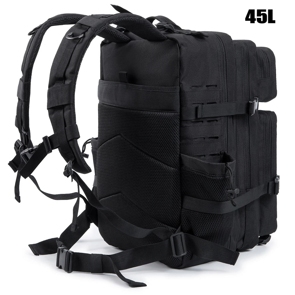 25L / 45L Hiking Backpack, suitable for camping, fishing, and sports scenarios, and also ideal for daily use, fitness and travel