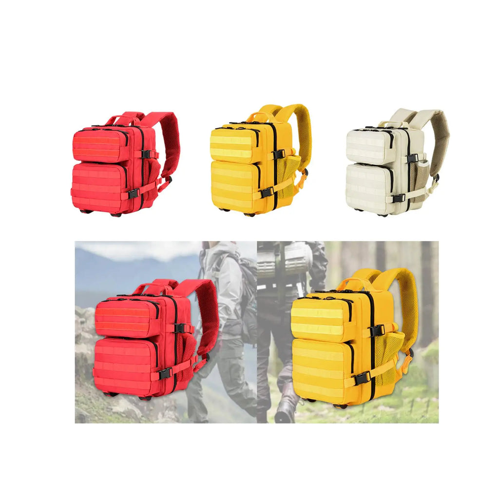 Camping Rucksack 9L Mountaineering Backpack Adjustable Strap Portable Gym Backpack for Sports Workout Travel Hiking Trekking
