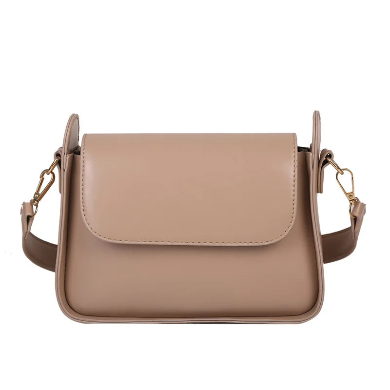 Trendy Fashion Flap Shoulder Bag For Women PU Leather Underarm Bags Designer Solid Color Armpit Handbag and Purse Girls Totes sa