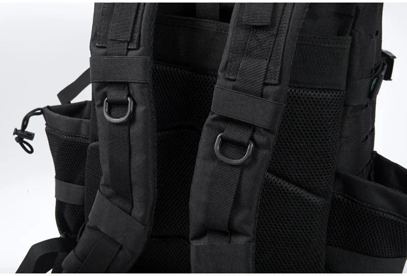 25L/45L Tactical Backpack for Women/men survival Laser Cut Molle Daypack Gym Rucksack School Bag with Dual Cup Holder back pack