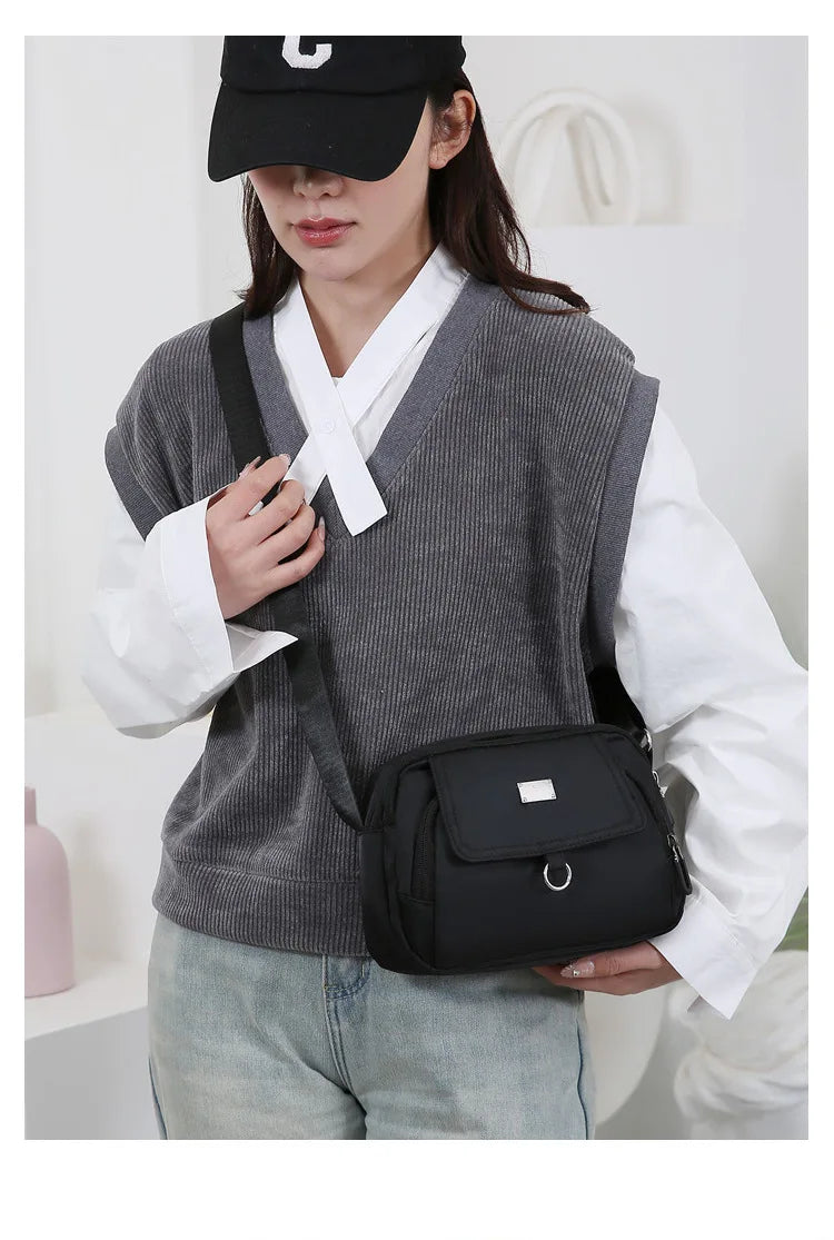 Stylish Practical Multifunctional Crossbody Bag for Women Versatile and Chic Single Shoulder Bag, Oxford Mobile Phone Coin Purse