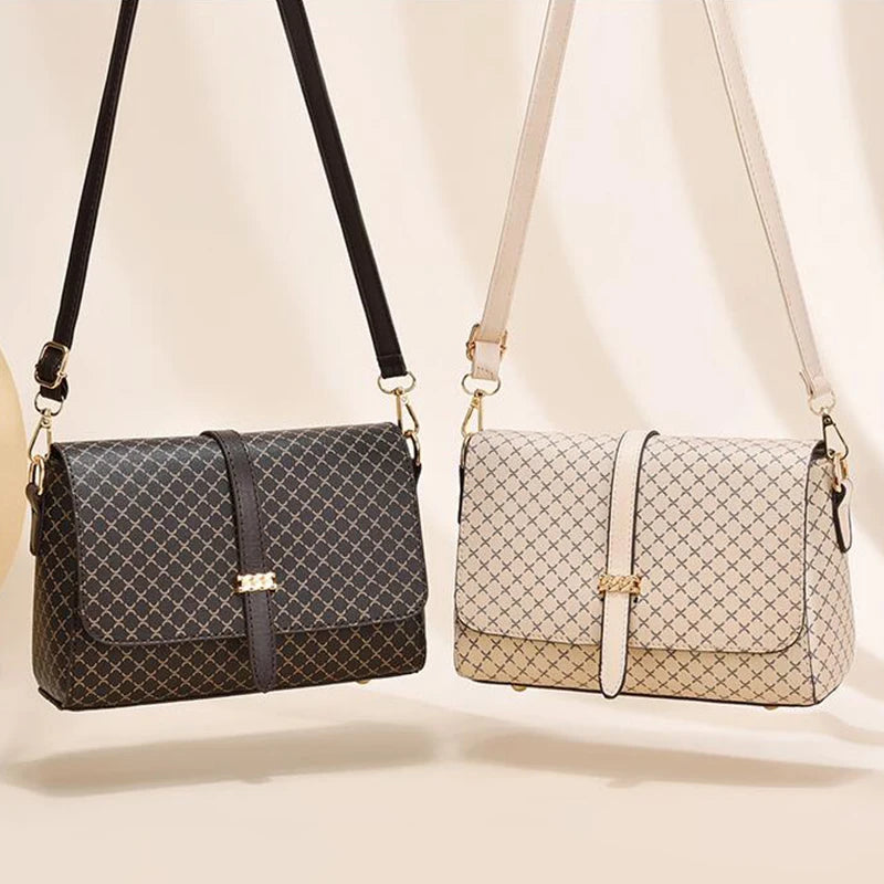 Fashion Bucket Bag Women Luxury Designer Shoulder Crossbody Bag Ladies Small Handbag Retro PU Leather Shopping Totes