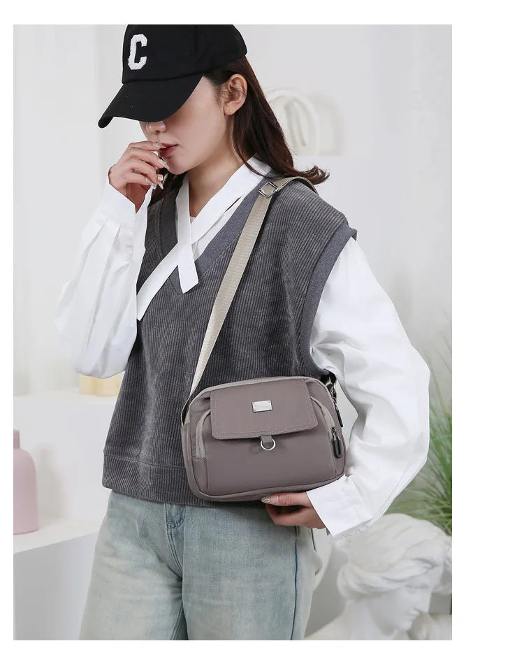 Stylish Practical Multifunctional Crossbody Bag for Women Versatile and Chic Single Shoulder Bag, Oxford Mobile Phone Coin Purse