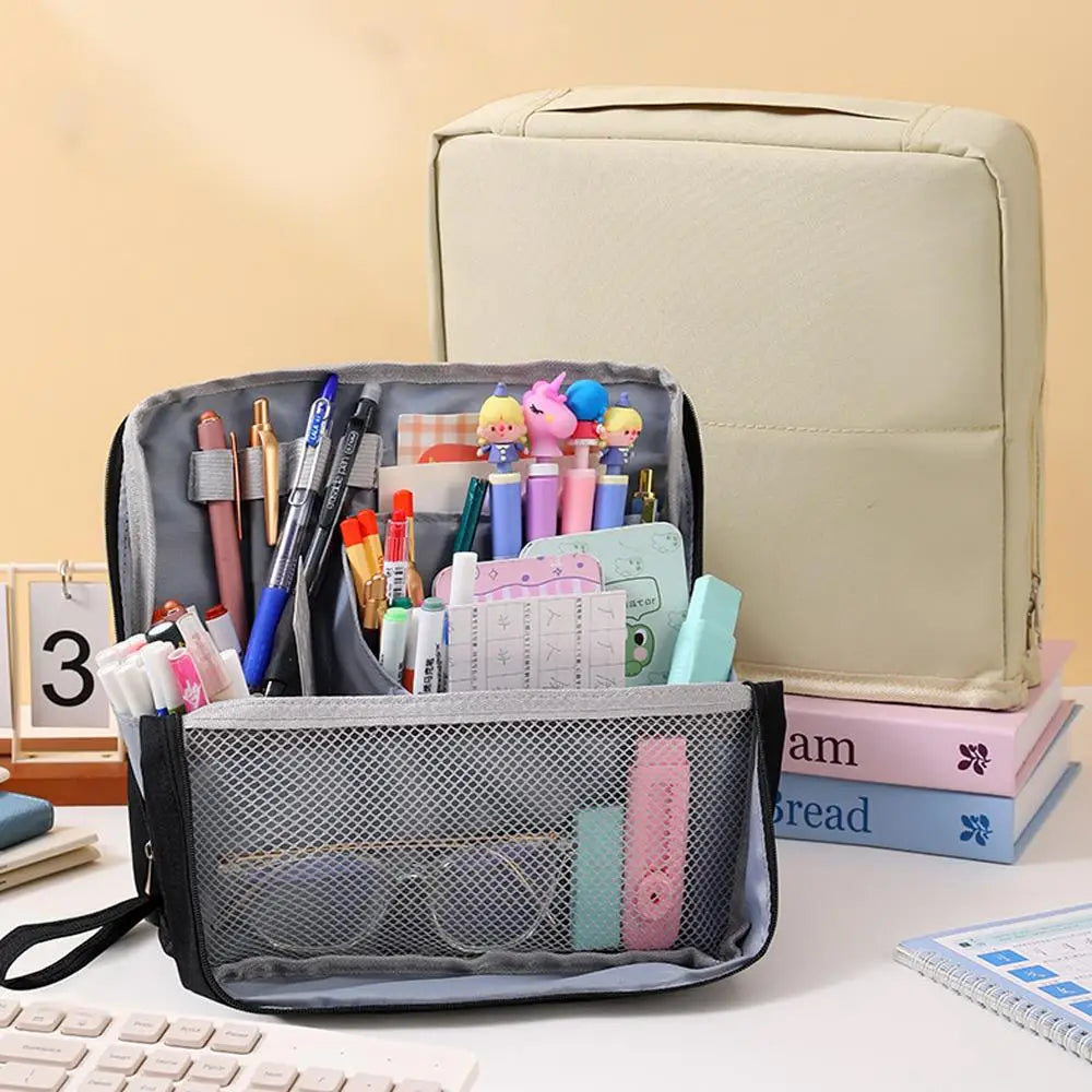 2025 Large Capacity Portable Women's Travel Comestics Storage Bag Girl Makeup Bag Toiletry Organizer Makeup Brush Holer Storager