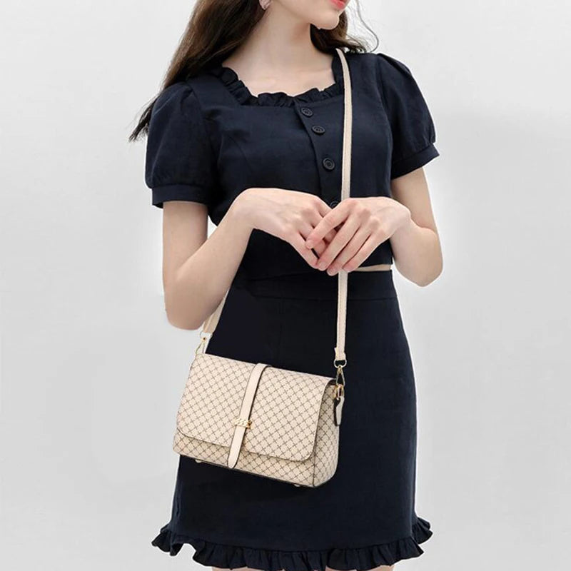 Fashion Bucket Bag Women Luxury Designer Shoulder Crossbody Bag Ladies Small Handbag Retro PU Leather Shopping Totes