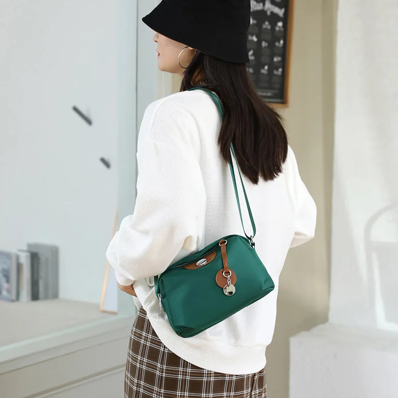 Women's Waterproof Nylon Crossbody Bag Ladies Luxury Designer Large Capacity Handbags Purse Female Casual Shoulder Pillow Bags