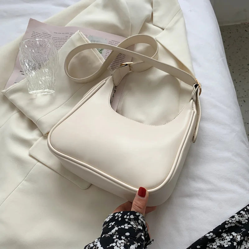 PU Leather Shoulder Messenger Bag Women Causal Luxury Handbags and Purse Female Designer Hobos Bag Small Brand Crossbody Bags