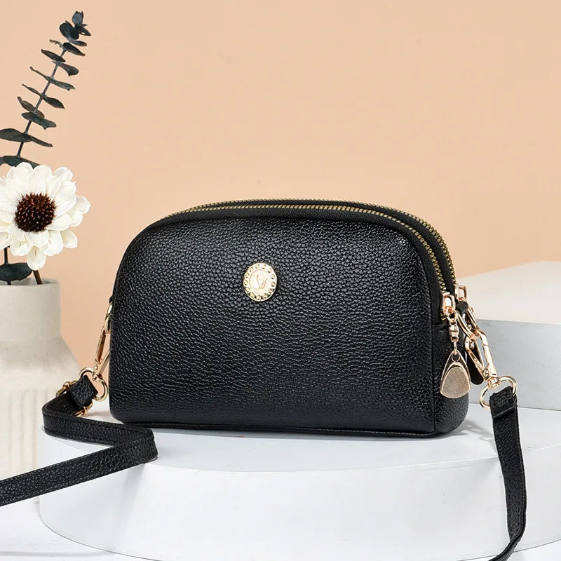 Crossbody Shoulder Bag High Quality Handbag Summer New Women's Bag Luxury Design Printed Shell Bag Female Messenger Tote Sac