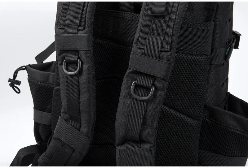25L/45L Tactical Backpack for Women/men survival Laser Cut Molle Daypack School Bag Gym EDC Rucksack with Dual Cup Holder