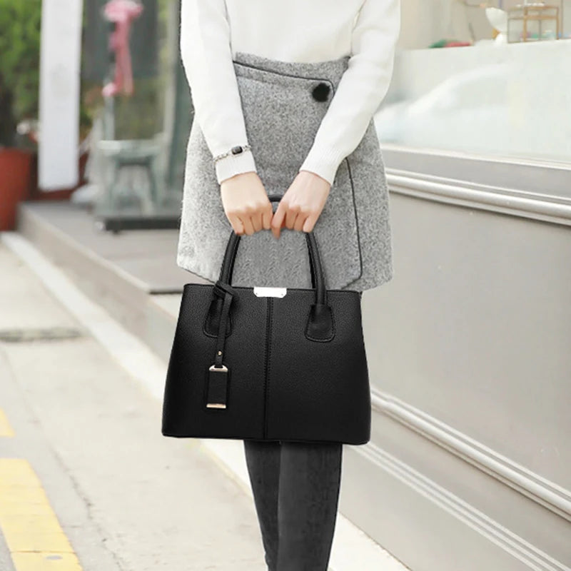 Ladies Large Tote Bag, Female Square Shoulder Bags, Bolsas Femininas Sac ,New Fashion ,Women PU Leather Handbags ,Crossbody Bags