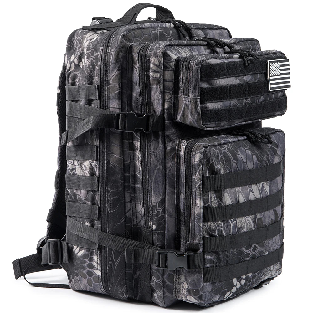 45L Tactical Backpack For Men Molle 3 day survival Backpack Hunting Camping Hiking GYM Rucksack Survival Bug Out Bag
