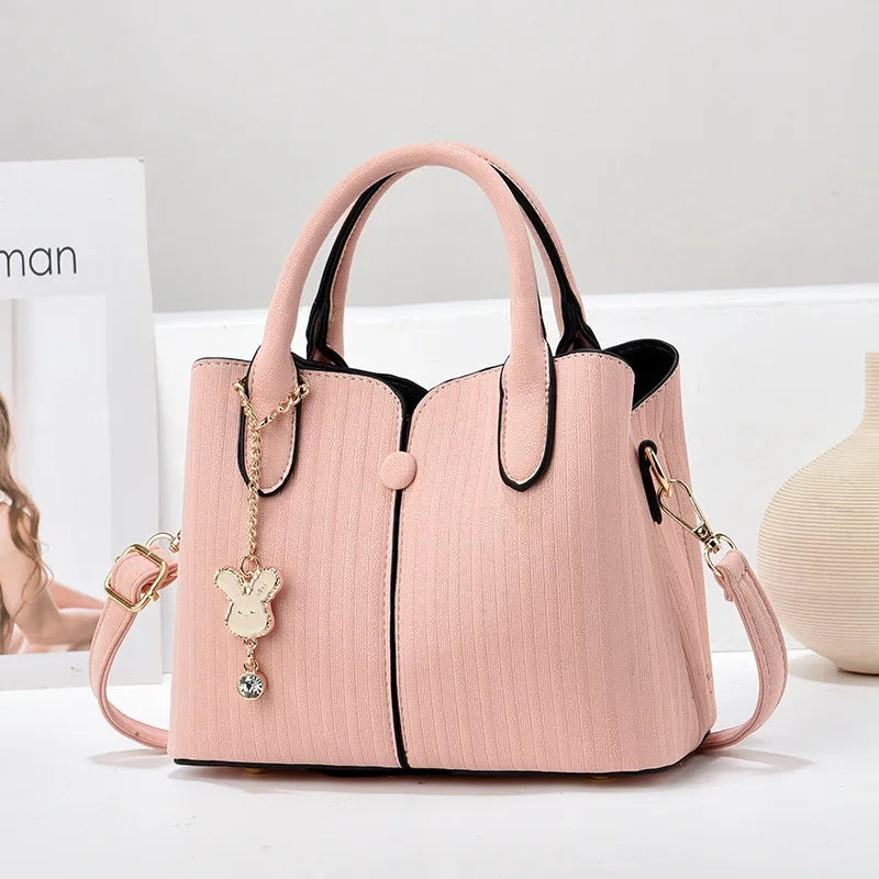 Gift for girlfriend, gift for mother, fashion handbag, simple and large-capacity casual women's messenger bag