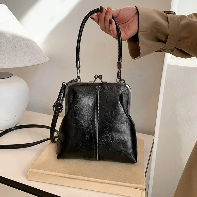 Women's Handbag Crossbody Shoulder Bags Evening Party Totes Makeup Wallet New Fashion Vintage Soft Leather Cosmetic Bag Purse