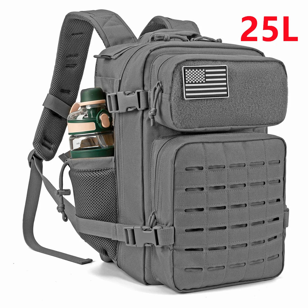 25L/45L Tactical Backpack for Women/men School Bag Gym Rucksack with Dual Cup Holder mini backpack bags for womens