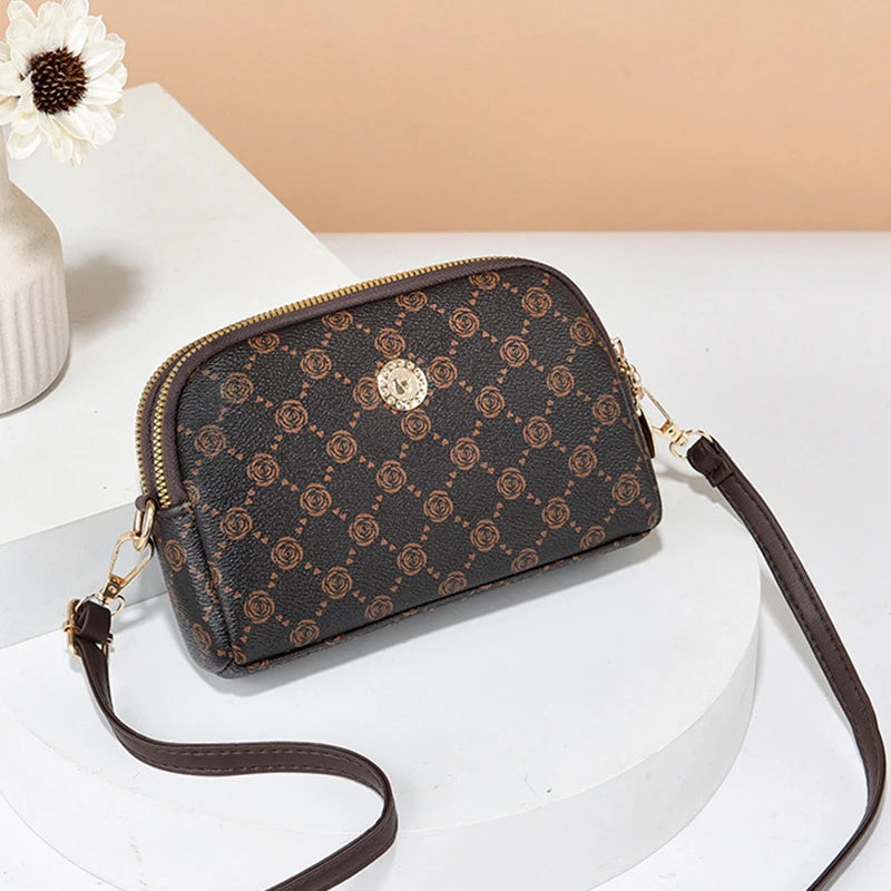 Crossbody Shoulder Bag High Quality Handbag Summer New Women's Bag Luxury Design Printed Shell Bag Female Messenger Tote Sac