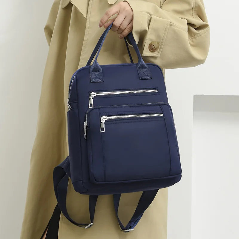 Women Backpack Travel Casual Waterproof Oxford Shoulder Bags Female Large Capacity Handbag Rucksack Multi-function School Pack