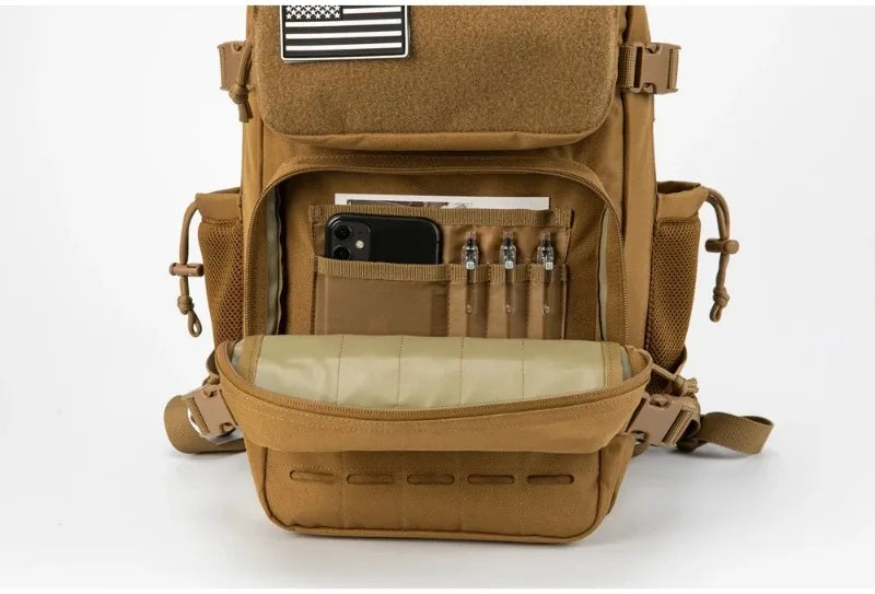 25L/45L Tactical Backpack for Women/men survival Laser Cut Molle Daypack School Bag Gym EDC Rucksack back pack