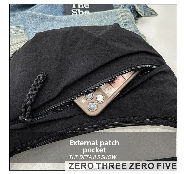 Casual Nylon Hobos Crossbody Bag for Women Designer Shoulder Bags Large Capacity Tote Bag Lady Travel Shopper Bag Female Purses