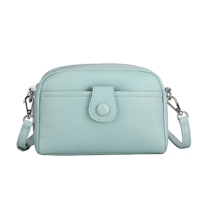 Fashion Brands Shoulder Bags For Women Simple PU Leather Crossbody Bag Shopping Phone Purse Female Messenger Handbag Pouch