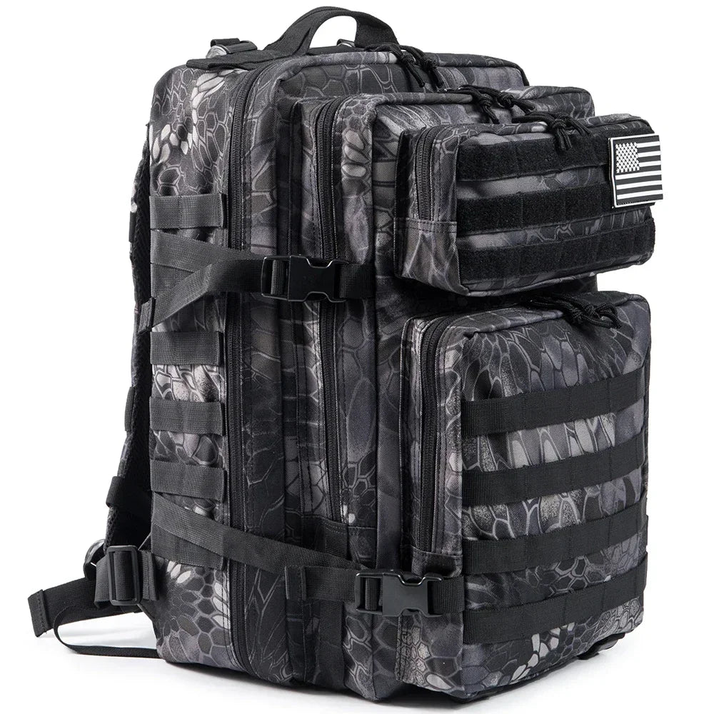 45L GYM Fitness Style Backpacks for men/women Outdoor Tactical Training Molle Survival Bag Hiking Trekking Rucksack