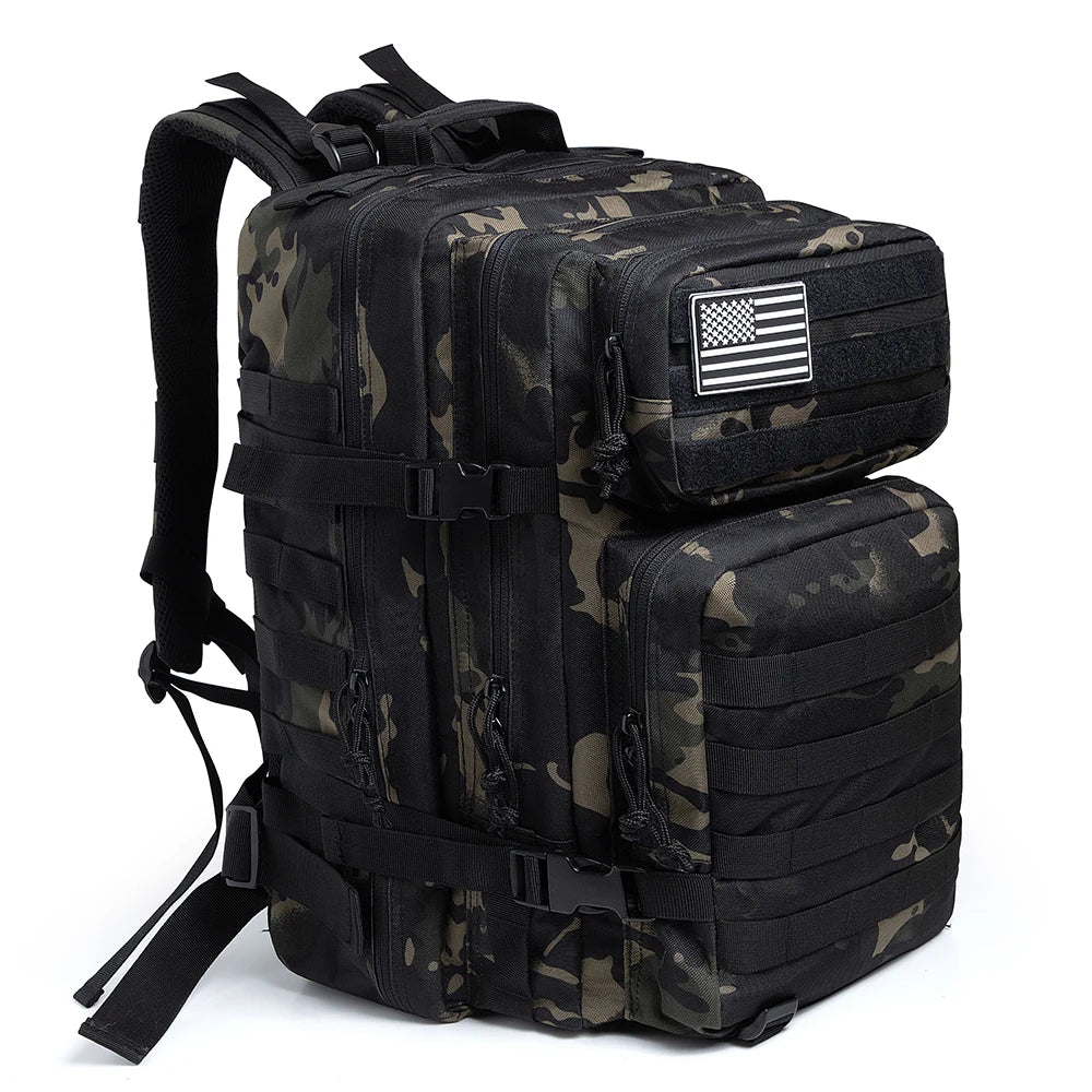 45L Tactical Backpack For Men Molle 3 day survival Backpack Hunting Camping Hiking GYM Rucksack Survival Bug Out Bag