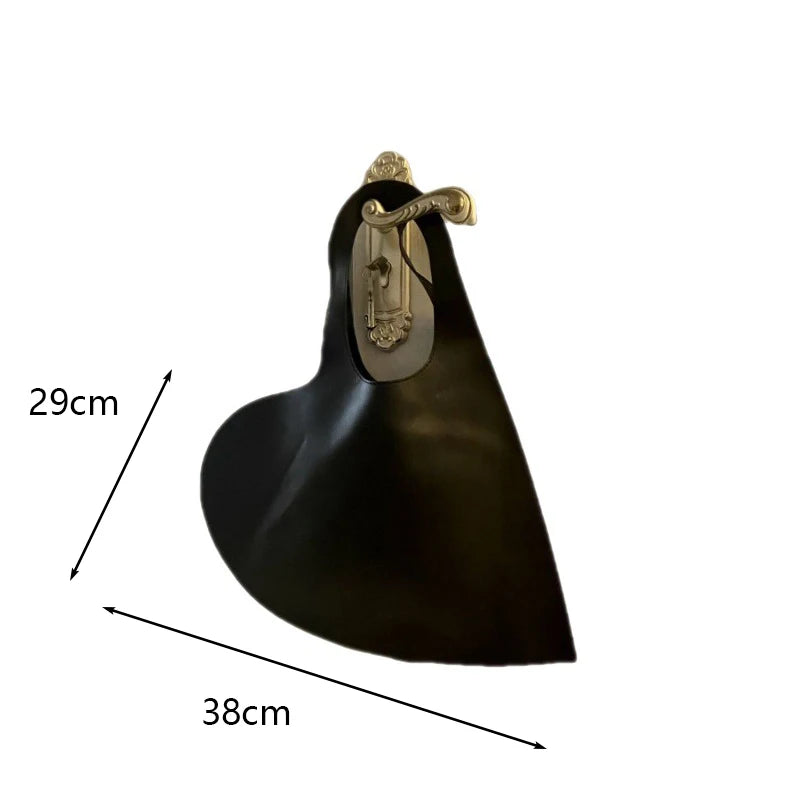 Luxury Design Heart Women's Armpit Shoulder Bags Fashion Clutch Purses And Handbag Female Summer Top Hand Bags Shopper Totes