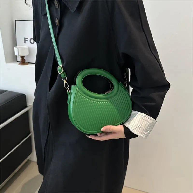Chic Stripe Design Crossbody Bags for Women Elegant Synthetic Leather Handbag, Purse, Luxury Look Shoulder Bag for Everyday Use