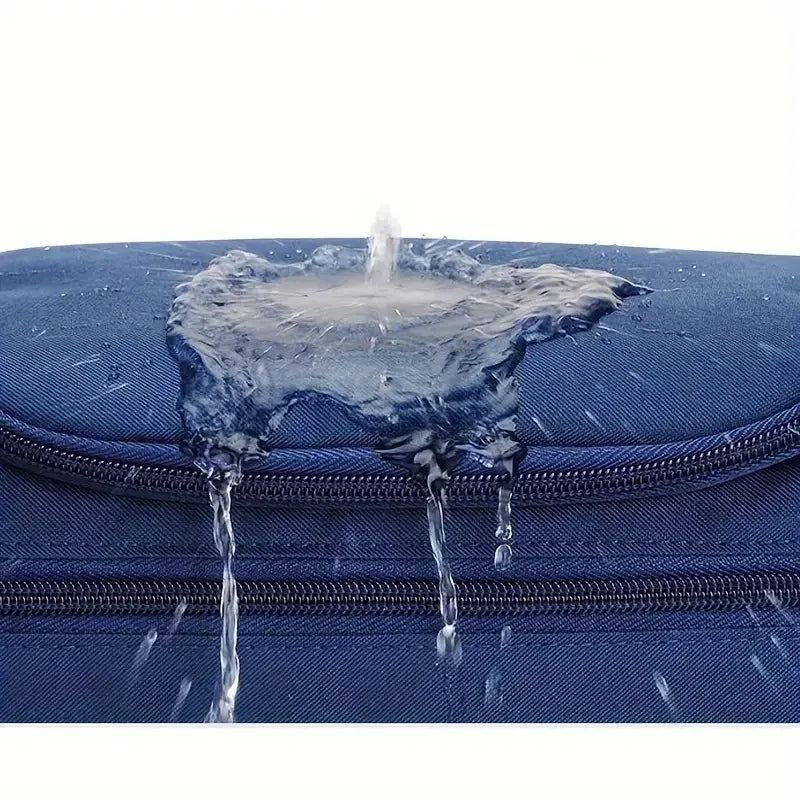 Leather Toiletry Bag for Men Women Dopp Kit Mens Hanging Toiletry Bag Travel Toiletry Bag for Traveling Large Cosmetic Bag for T