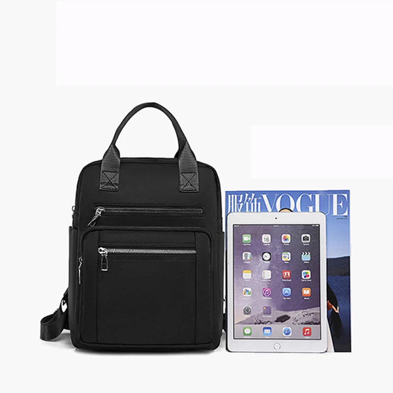 Women Backpack Travel Casual Waterproof Oxford Shoulder Bags Female Large Capacity Handbag Rucksack Multi-function School Pack