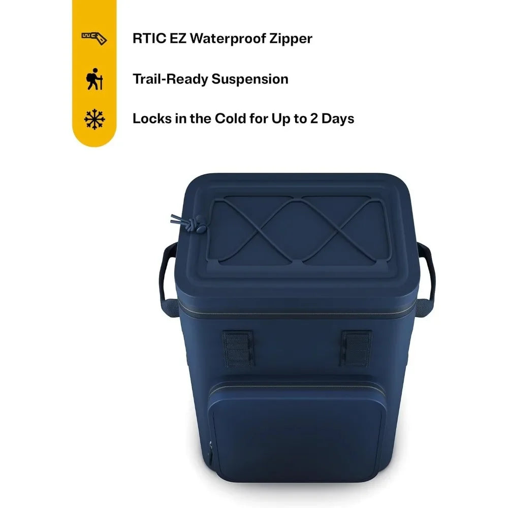 Can Ultra-Tough Backpack Cooler, Insulated, Waterproof, Leak Proof, Portable Floating Bag for Beverage, Drink, Lunch,