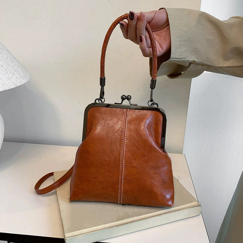 Women's Handbag Crossbody Shoulder Bags Evening Party Totes Makeup Wallet New Fashion Vintage Soft Leather Cosmetic Bag Purse