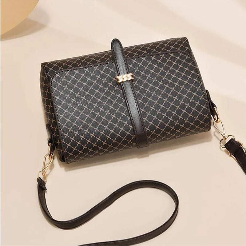 Fashion Bucket Bag Women Luxury Designer Shoulder Crossbody Bag Ladies Small Handbag Retro PU Leather Shopping Totes