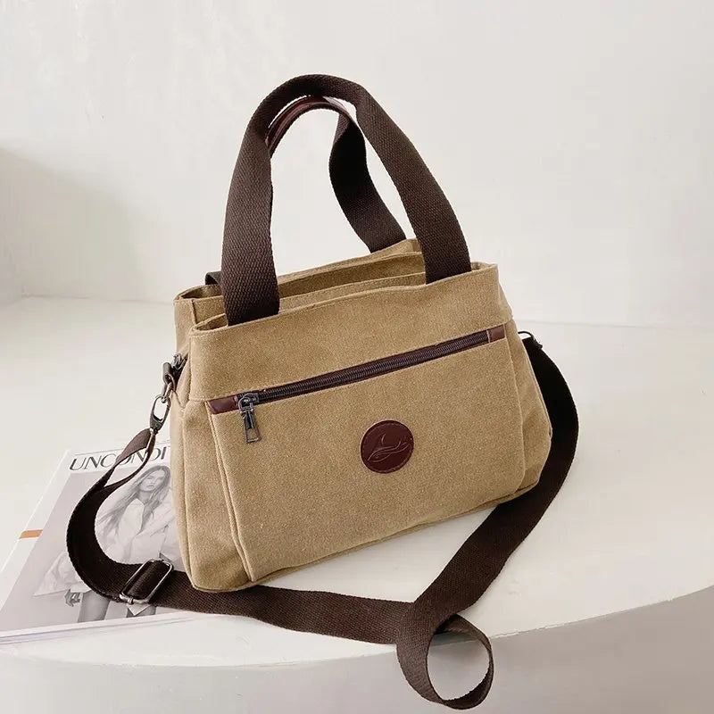 Women Casual Handbags Canvas Crossbody Bag for Woman Big Capacity Shoulder Tote Female Shopping Designer Messenger Bags bolso