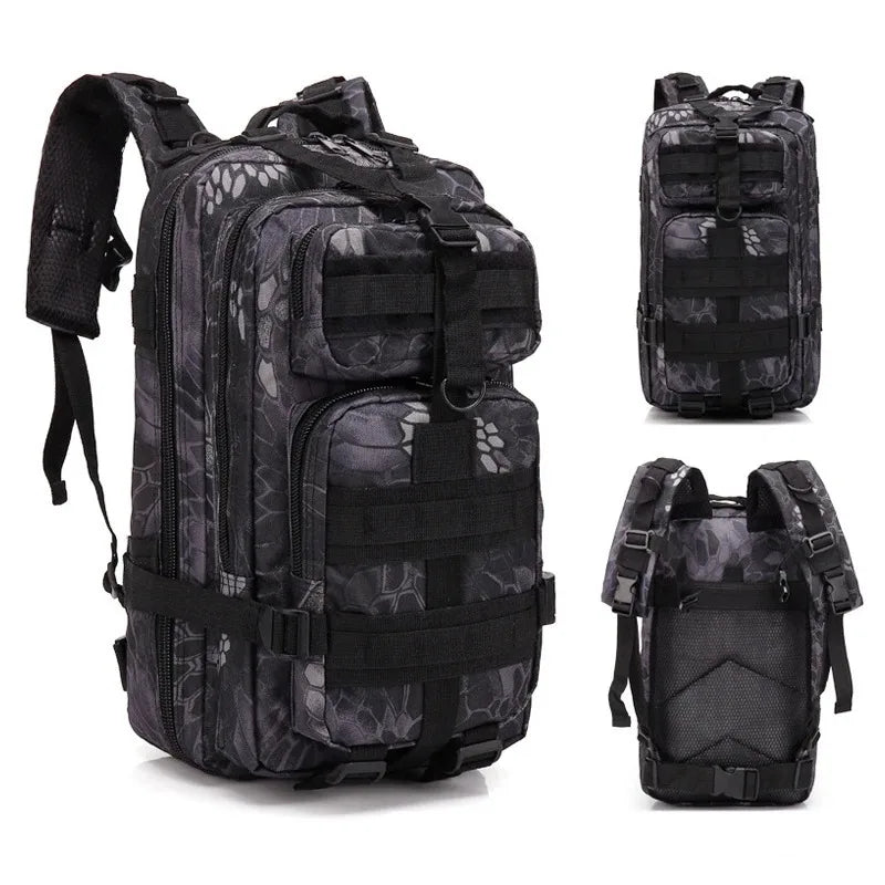 30L Mountain Tactical Backpacks Waterproof Trekking Fishing Hunting Climb Bag Outdoors Sports Hiking Camping Travel Rucksacks