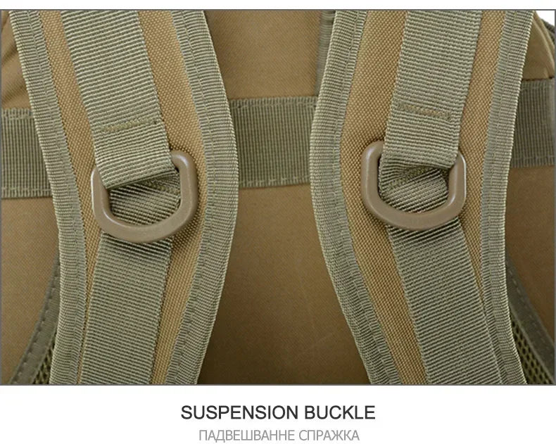 40L Camping Hiking Backpacks Tactical Backpack for Men/women Reflective Outdoor Climbing Rucksack Bag Survival Molle Travel Bags